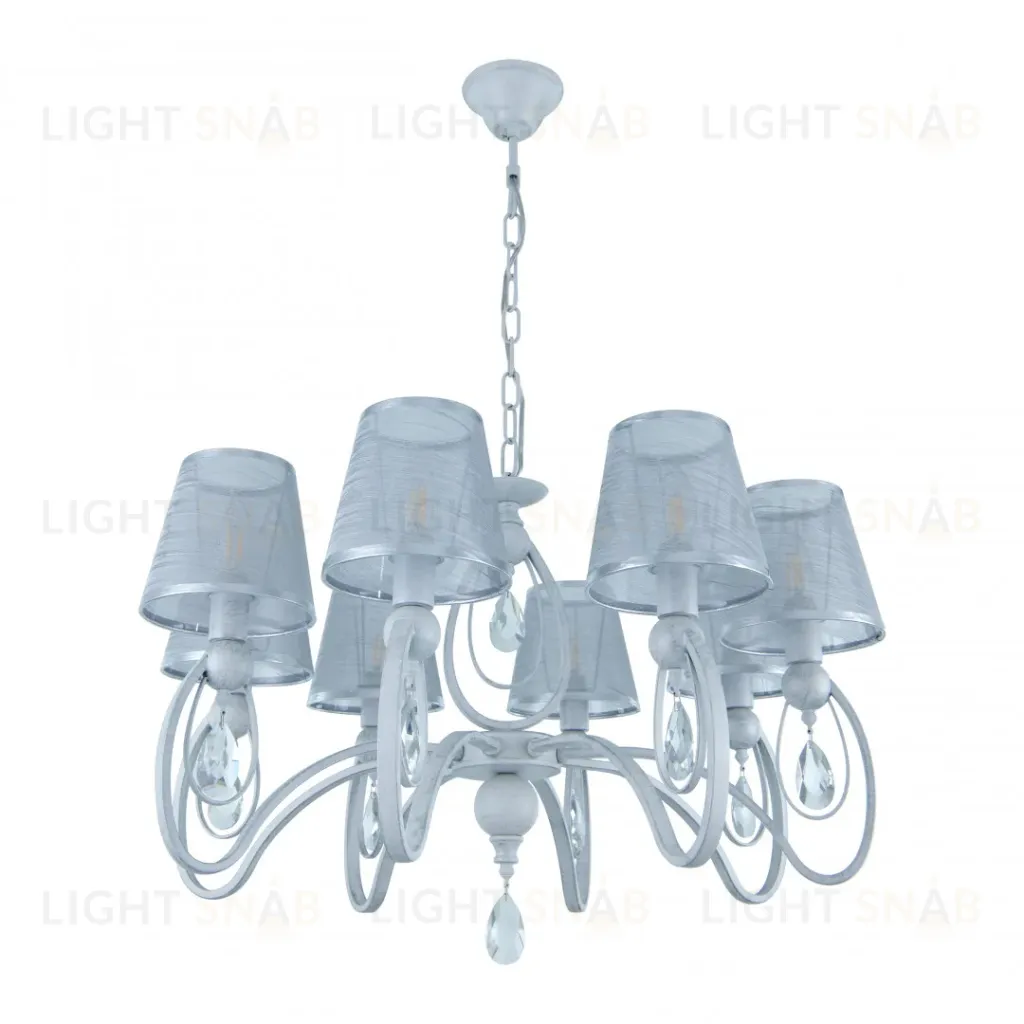 Подвесная люстра Arte Milano 347203/8 WT+SL 347203/8 WT+SL