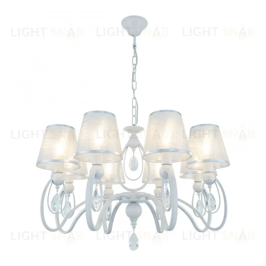 Подвесная люстра Arte Milano 347203/8 WT+SL 347203/8 WT+SL