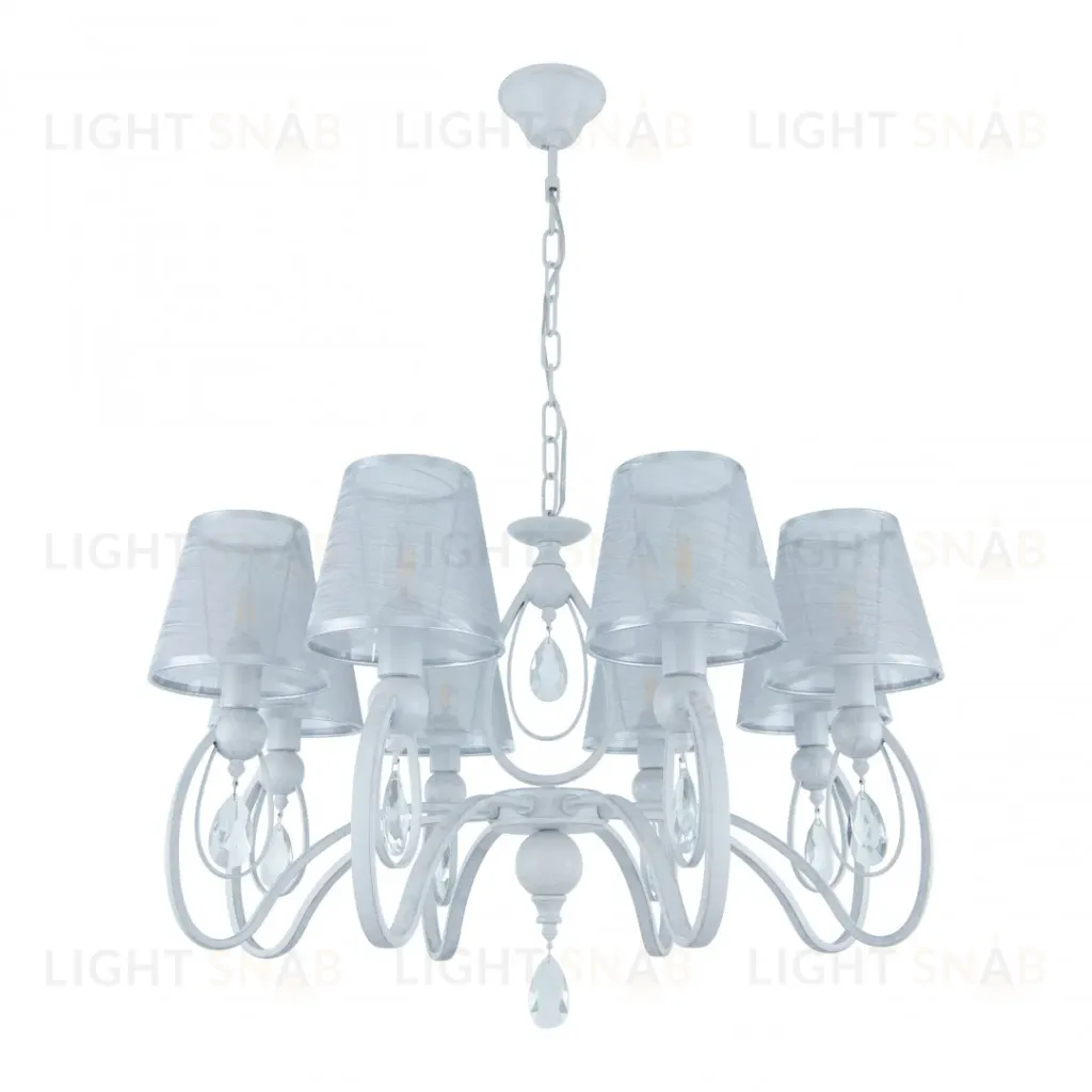 Подвесная люстра Arte Milano 347203/8 WT+SL 347203/8 WT+SL