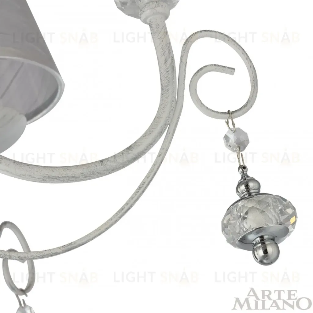 Подвесная люстра Arte Milano 347620/8 WT+SL 347620/8 WT+SL