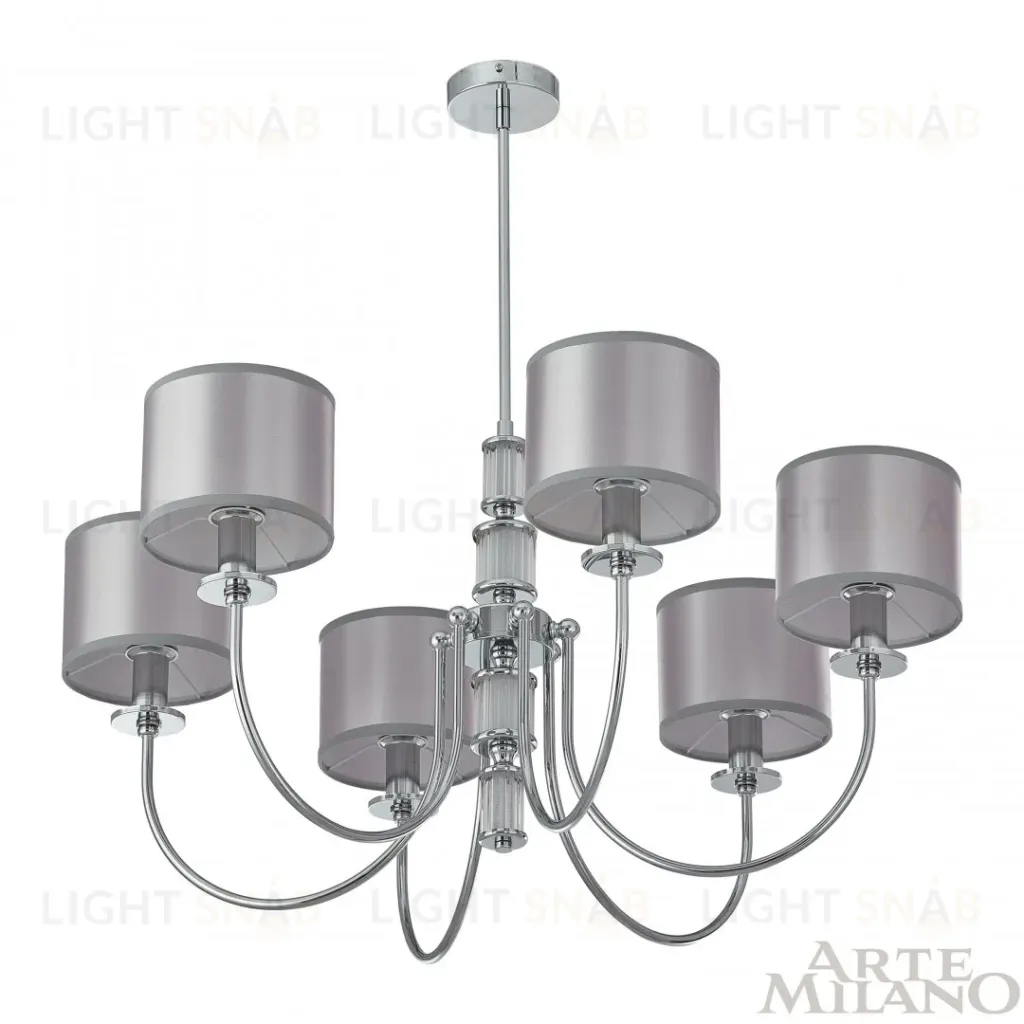 Люстра на штанге Arte Milano 348401/6 CR 348401/6 CR