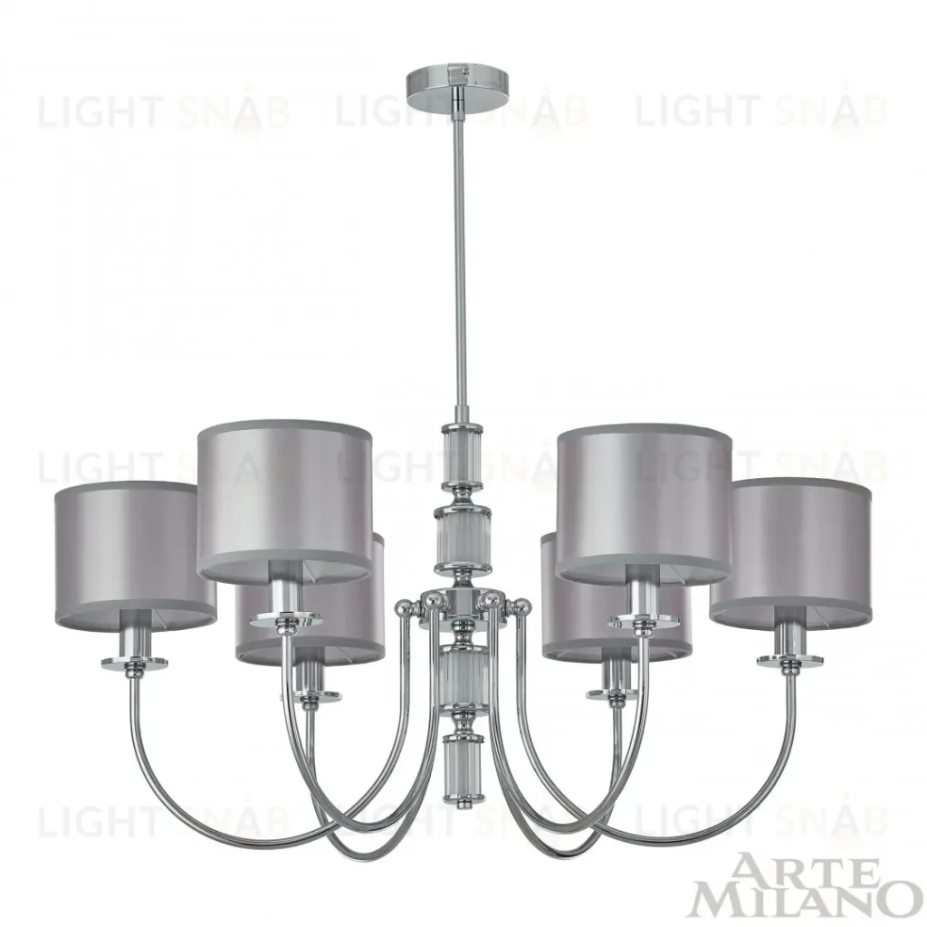 Люстра на штанге Arte Milano 348401/6 CR 348401/6 CR