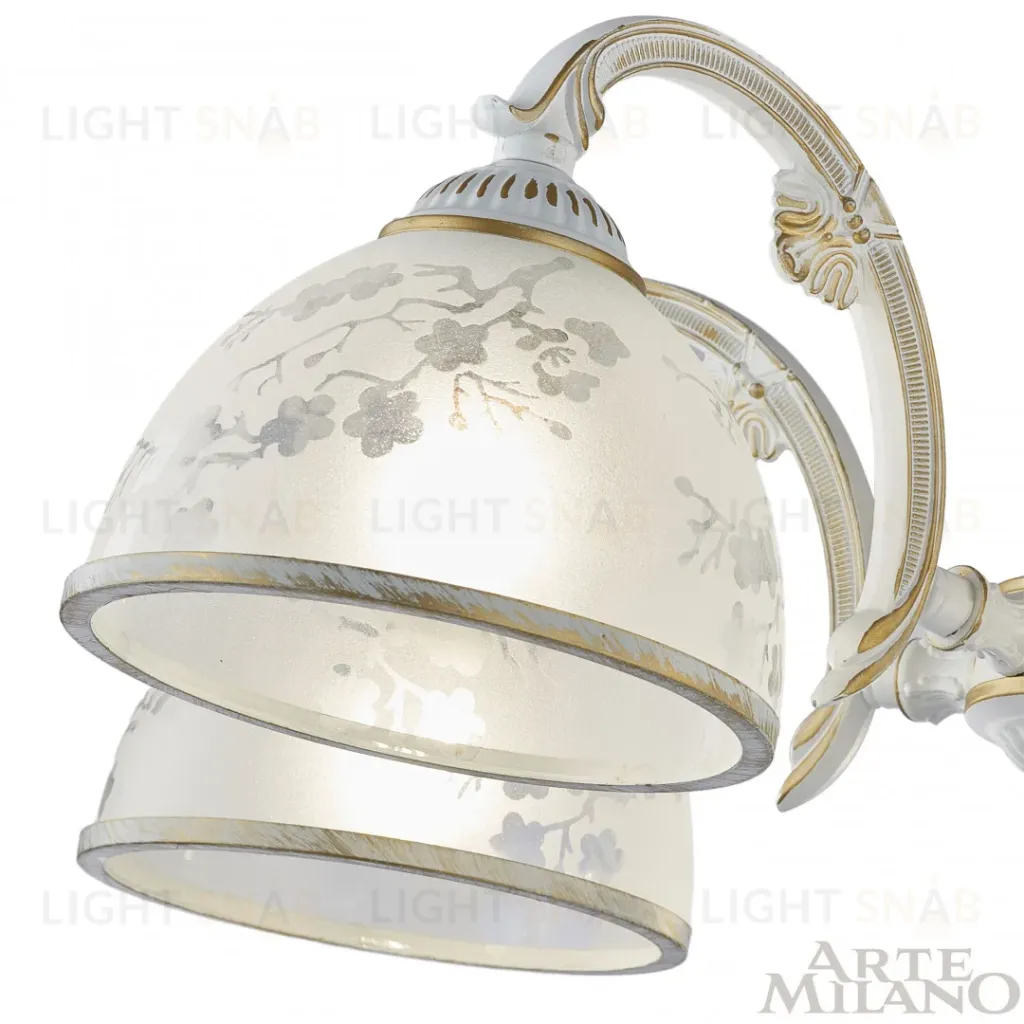 Подвесная люстра Arte Milano 349737/8 WT+G 349737/8 WT+G