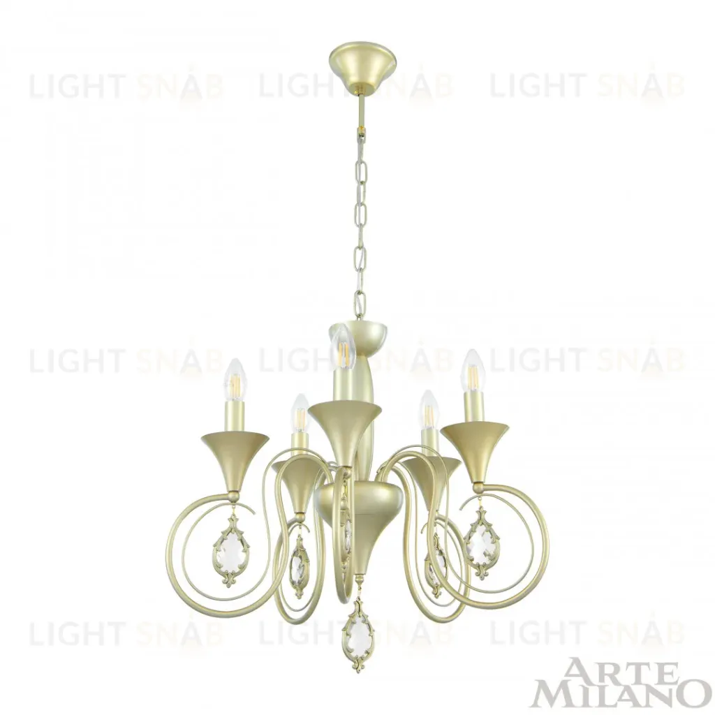 Подвесная люстра Arte Milano 349920/5 CG 349920/5 CG