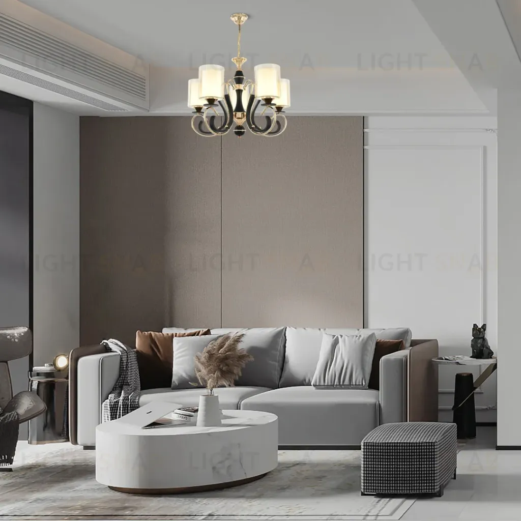 Подвесная люстра Arte Milano Florentia 302237/5 Bk/Gd 302237/5 Bk/Gd