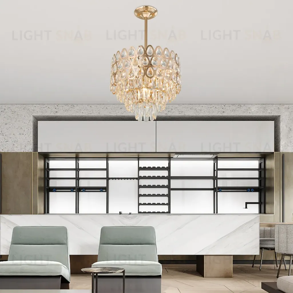 Люстра на штанге Arte Milano Sorrento 372019/6/300/390 GD 372019/6/300/390 GD