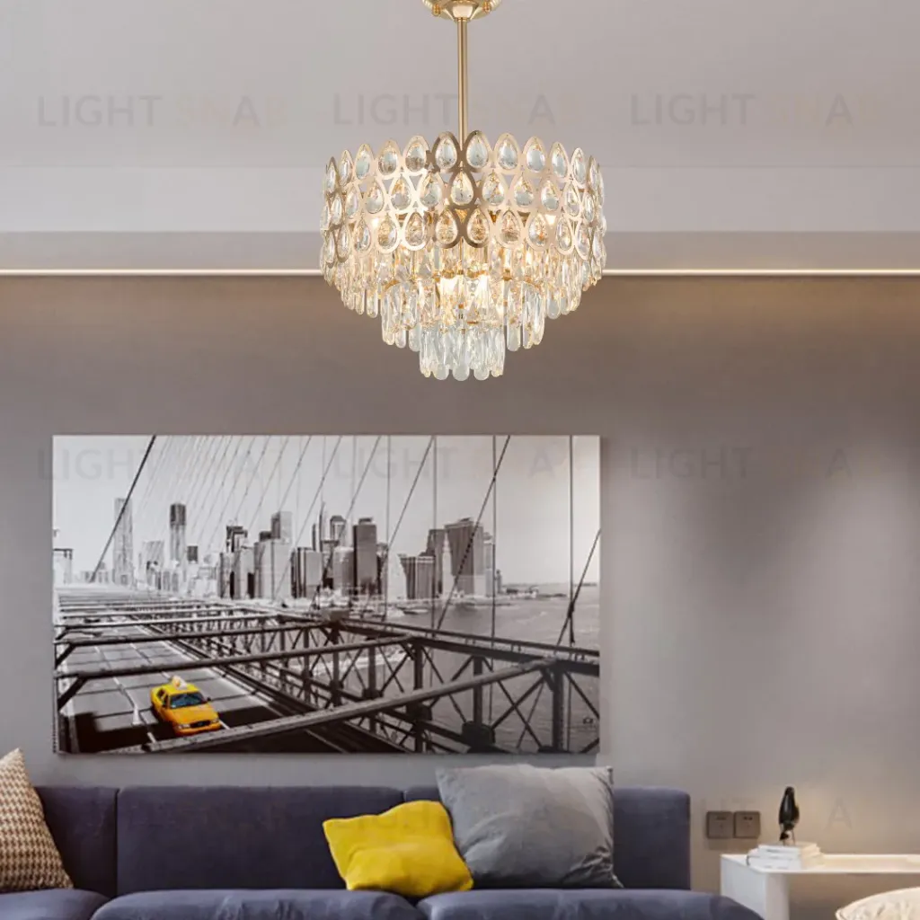 Люстра на штанге Arte Milano Sorrento 372019/7/300/460 GD 372019/7/300/460 GD