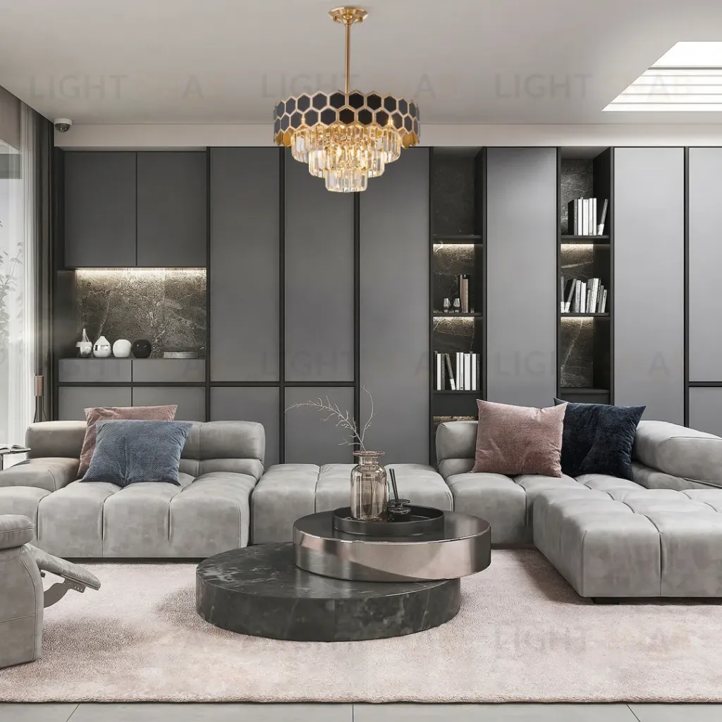 Люстра на штанге Arte Milano Sorrento 375009/4+2/300/480 GD 375009/4+2/300/480 GD