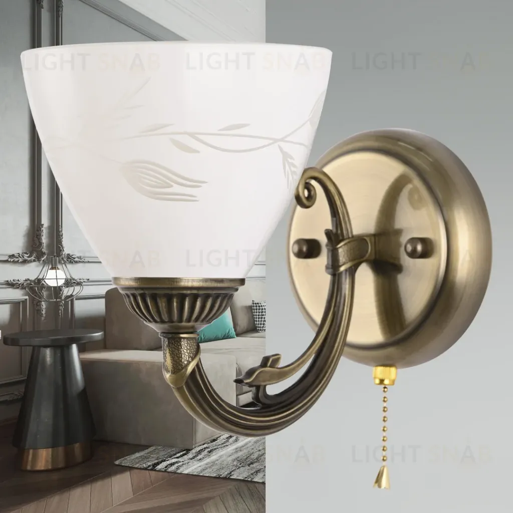 Бра Arte Milano 343659/1W AB 343659/1W AB