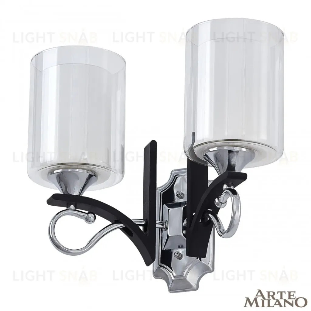 Бра Arte Milano Florentia 309167/2W Bk/Ni 309167/2W Bk/Ni
