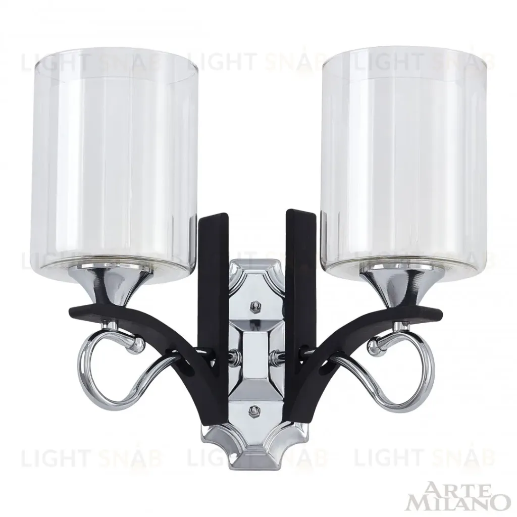 Бра Arte Milano Florentia 309167/2W Bk/Ni 309167/2W Bk/Ni