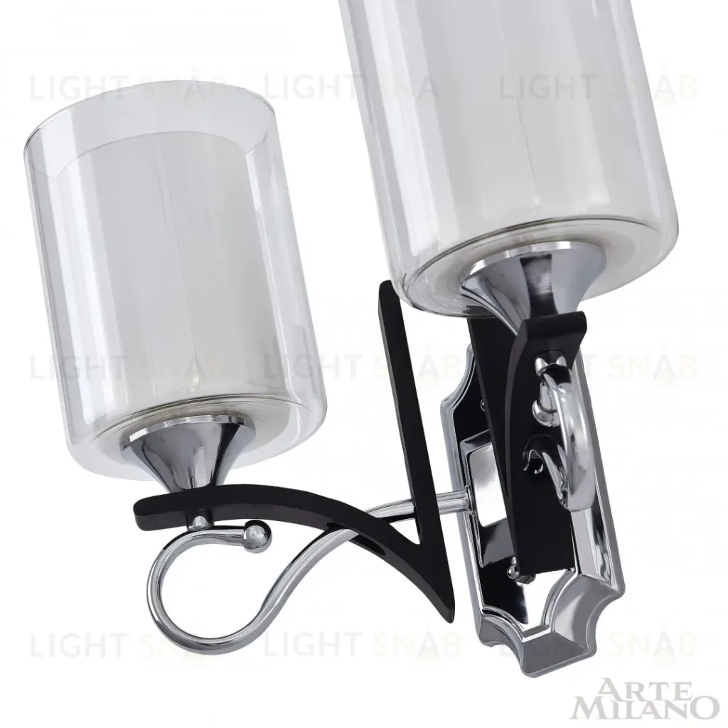 Бра Arte Milano Florentia 309167/2W Bk/Ni 309167/2W Bk/Ni