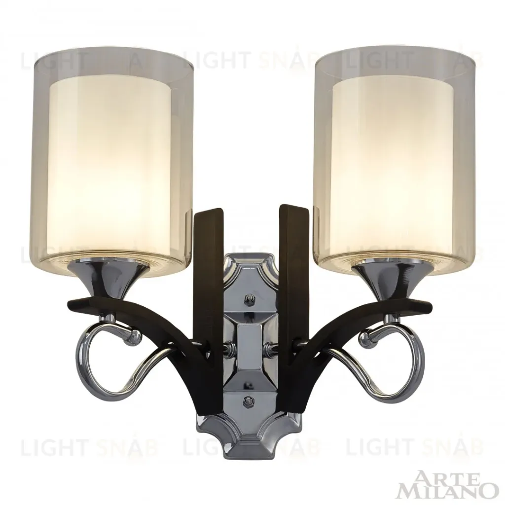 Бра Arte Milano Florentia 309167/2W Bk/Ni 309167/2W Bk/Ni
