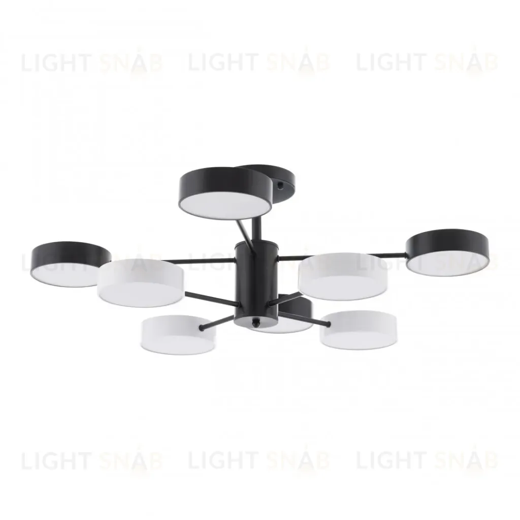 Люстра на штанге Arte Milano Ferrara 250906/8B Bk/Wh 250906/8B Bk/Wh