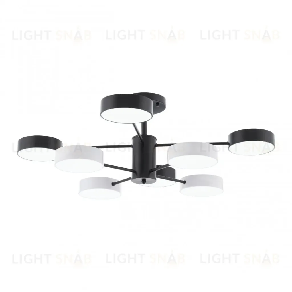 Люстра на штанге Arte Milano Ferrara 250906/8B Bk/Wh 250906/8B Bk/Wh