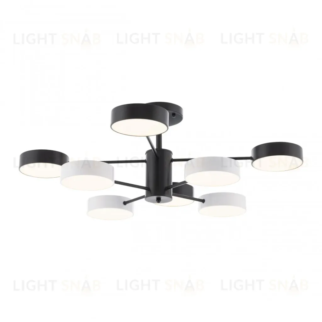 Люстра на штанге Arte Milano Ferrara 250906/8B Bk/Wh 250906/8B Bk/Wh
