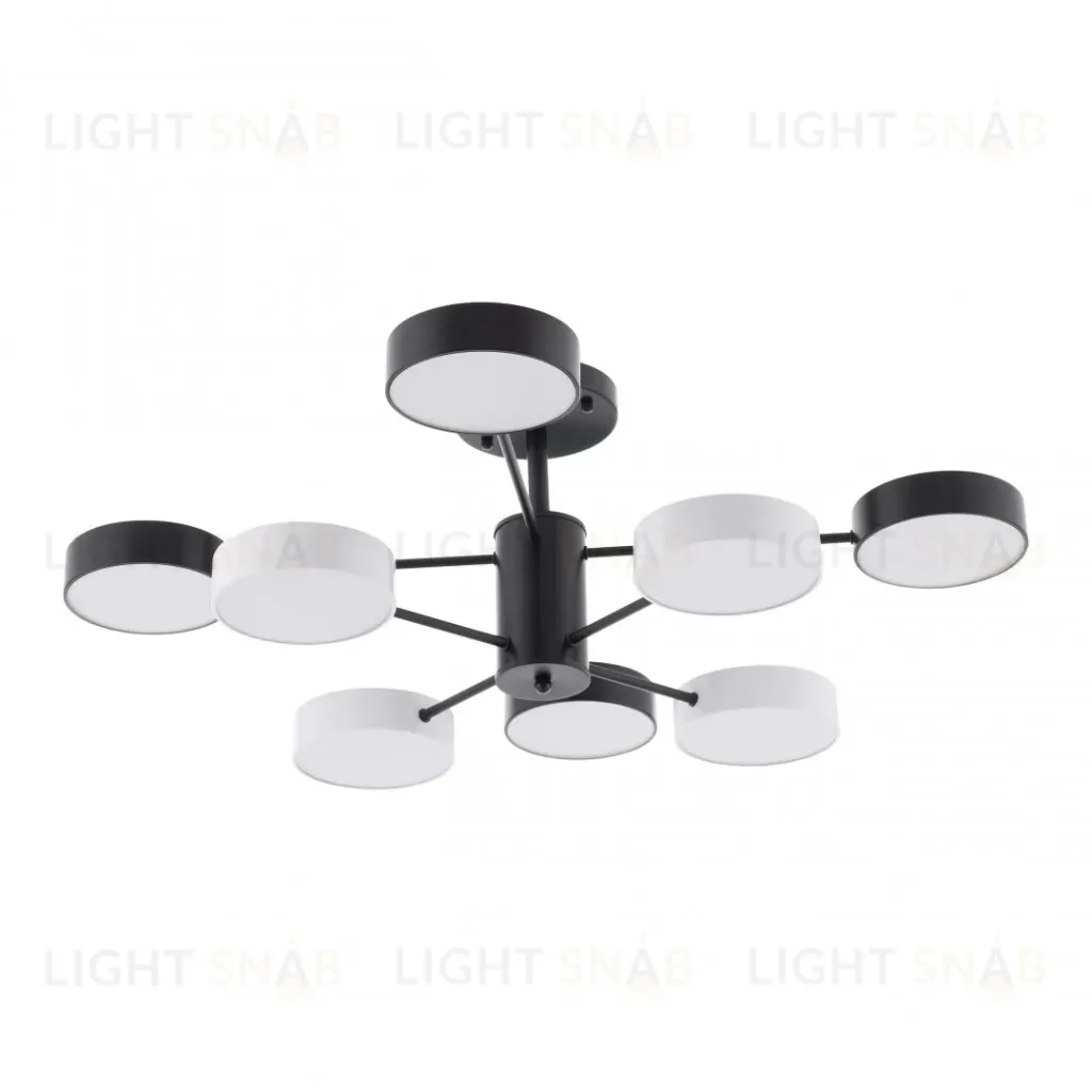 Люстра на штанге Arte Milano Ferrara 250906/8B Bk/Wh 250906/8B Bk/Wh