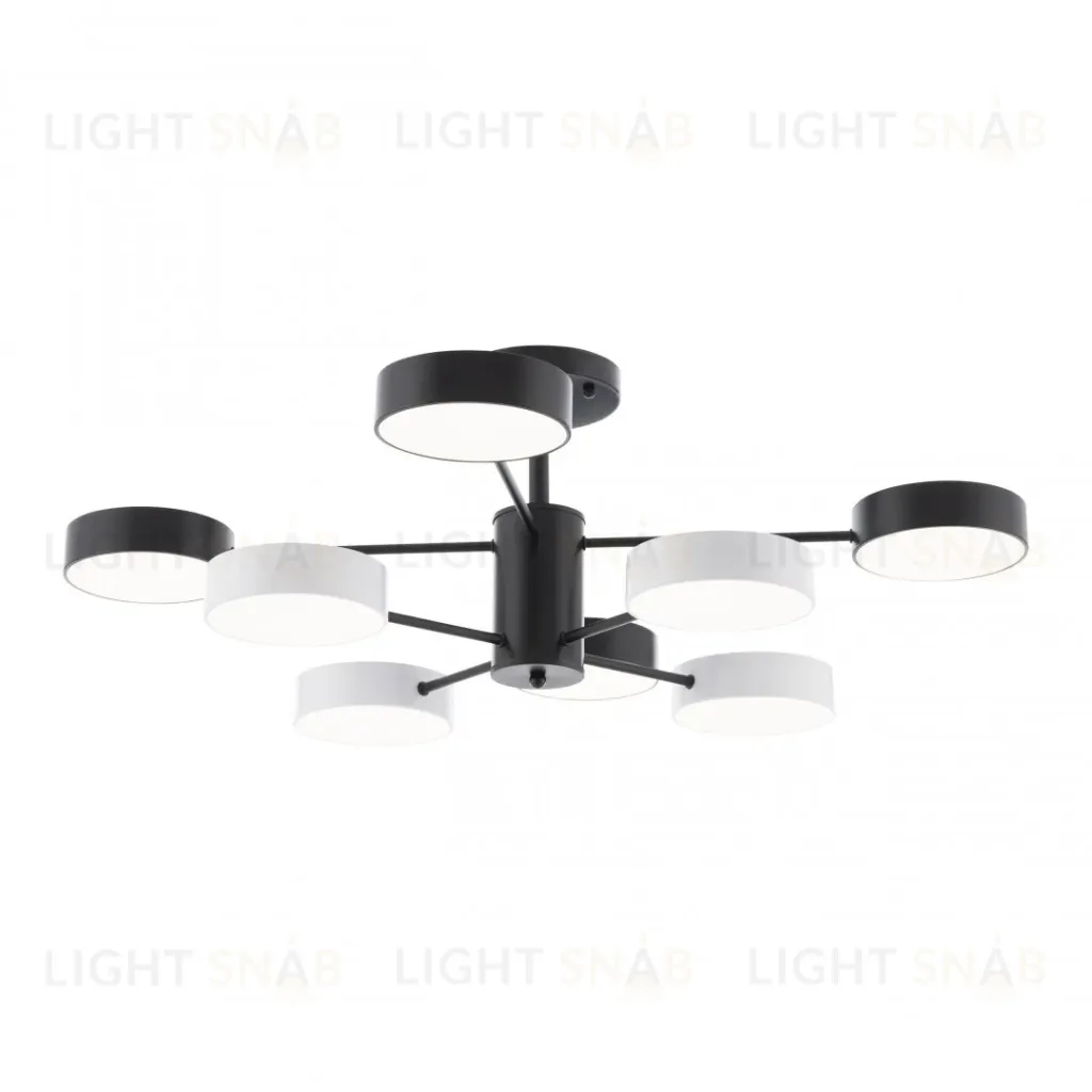 Люстра на штанге Arte Milano Ferrara 250906/8B Bk/Wh 250906/8B Bk/Wh