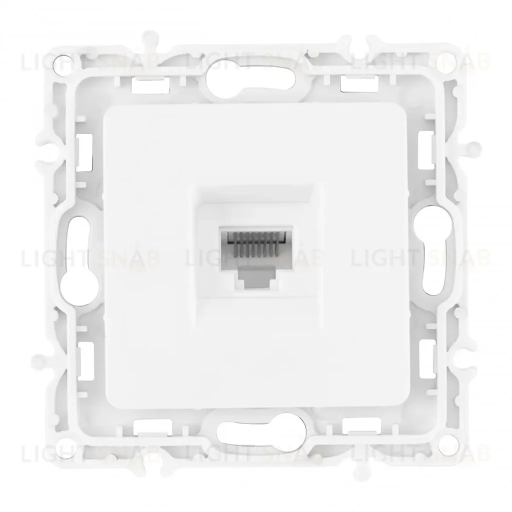 Розетка RJ45 Arte Milano 217.45-1.white 217.45-1.white
