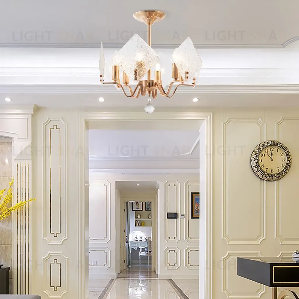 Люстра на штанге Arte Milano Sorrento 376309/6/400 GD 376309/6/400 GD