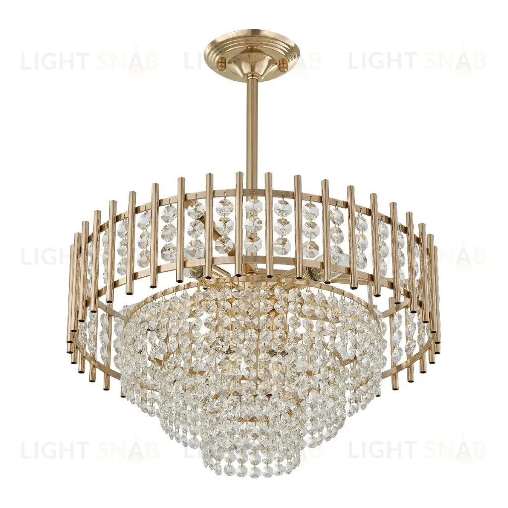 Люстра на штанге Arte Milano Sorrento 376109/7/300/490 GD 376109/7/300/490 GD