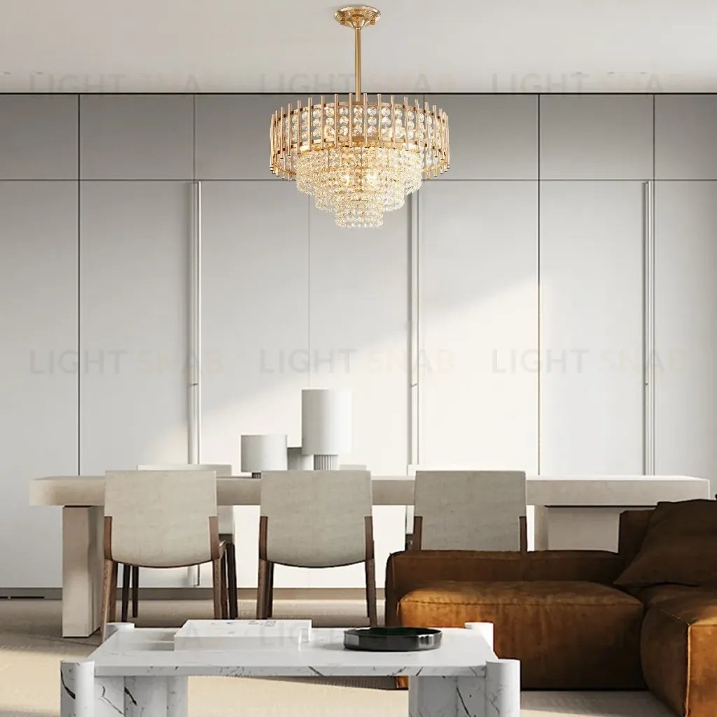 Люстра на штанге Arte Milano Sorrento 376109/7/300/490 GD 376109/7/300/490 GD