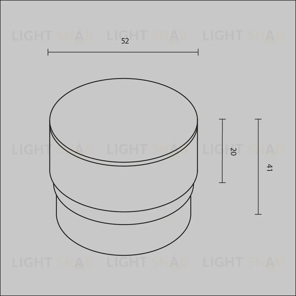 Рассеиватель Maytoni Focus LED RingSAcr-12-W RingSAcr-12-W