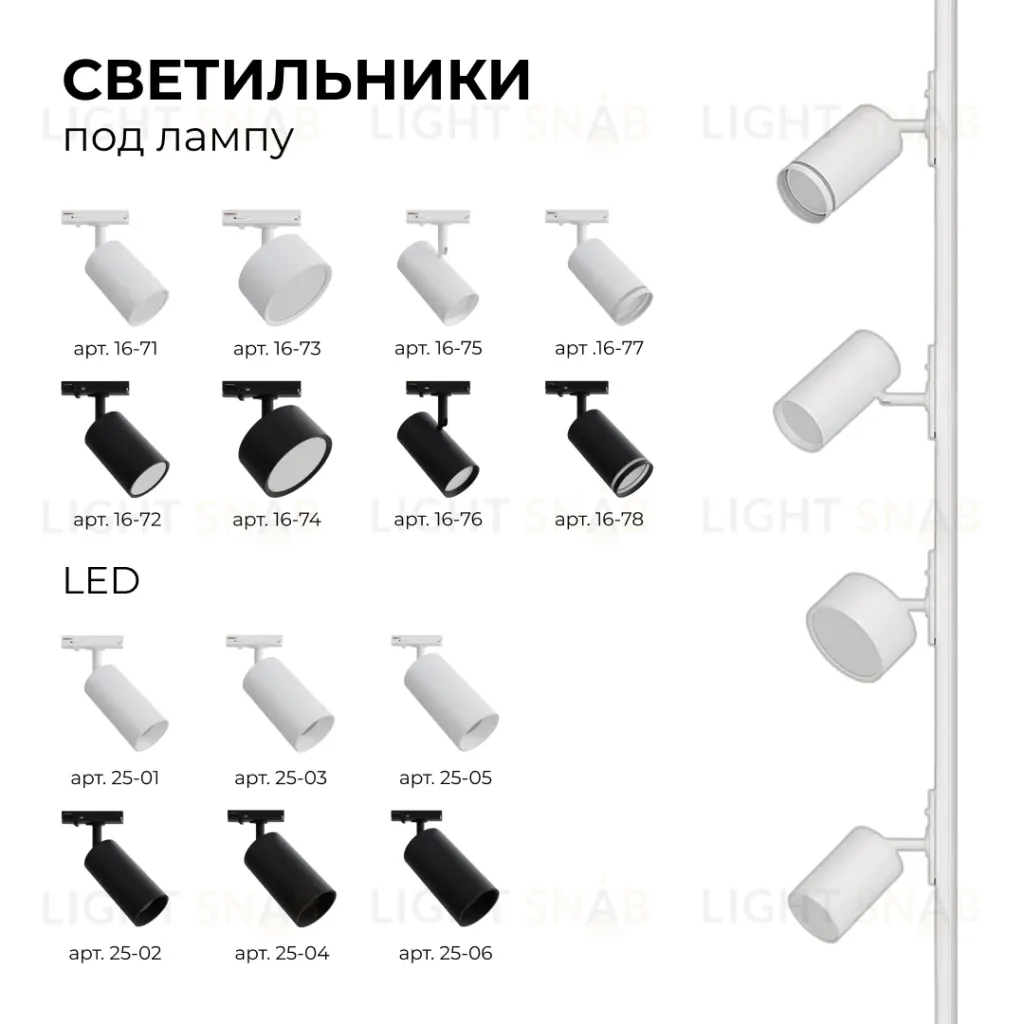 Шинопровод однофазный Apeyron 45-03 45-03
