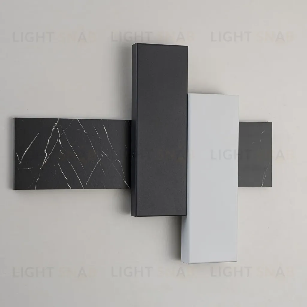 Настенный светильник Indigo Avanzato 14023/2W Black stone V000120L V000120L