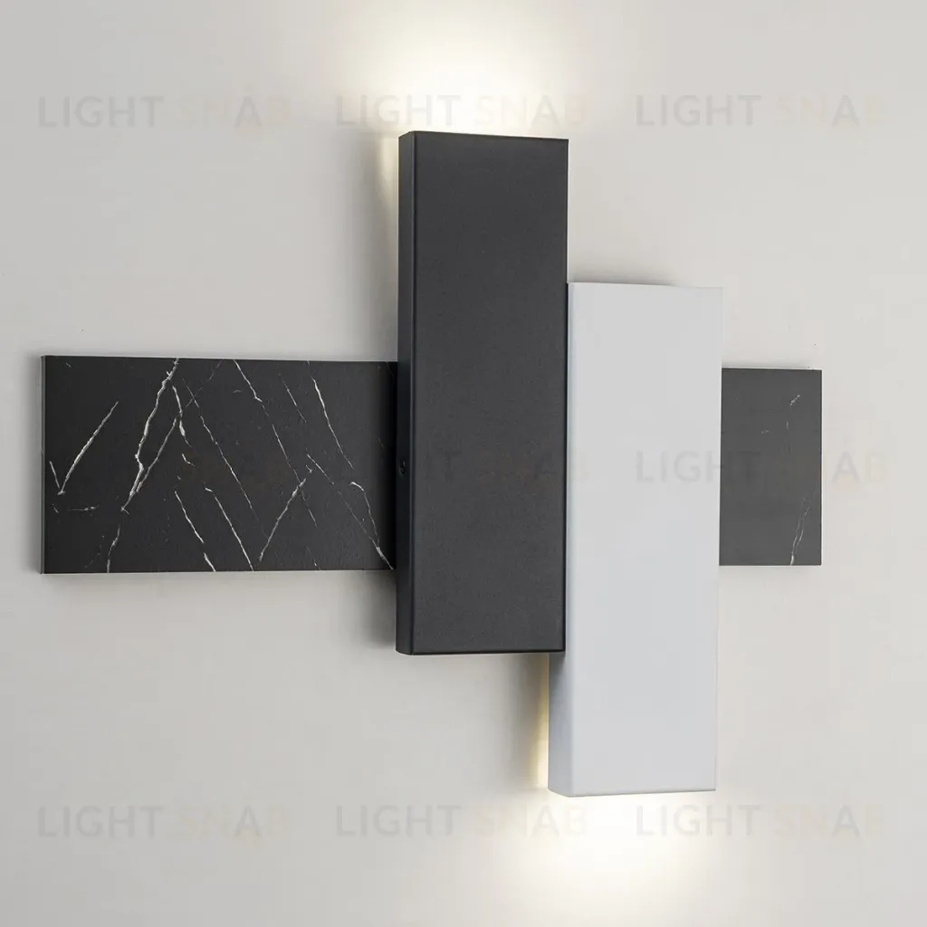 Настенный светильник Indigo Avanzato 14023/2W Black stone V000120L V000120L