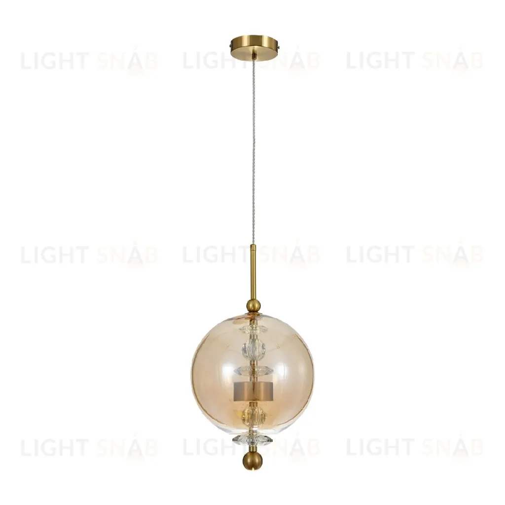 Подвесной светильник Indigo Illusione 11055/1P Amber V000188L V000188L