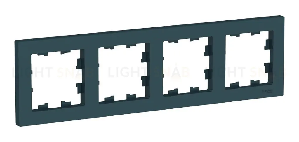 Рамка 4-ая, универсальная Systeme Electric AtlasDesign Изумруд ATN000804 ATN000804