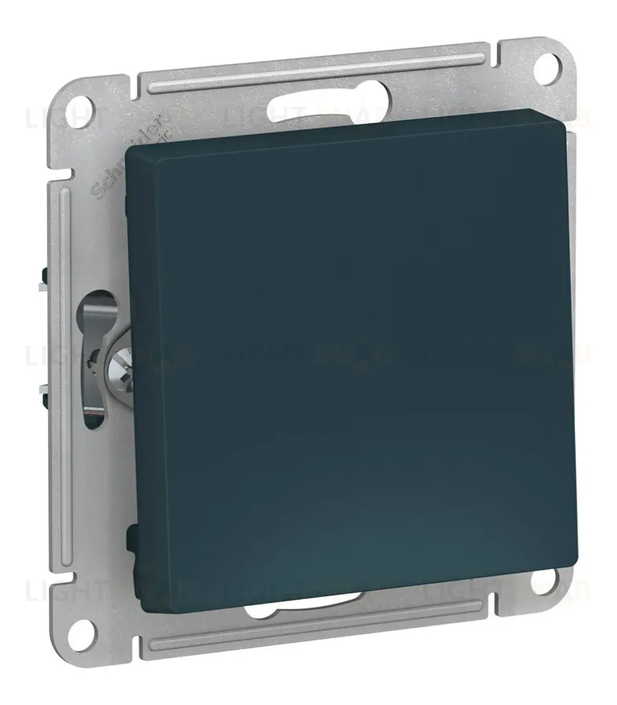 Выключатель 1-клавишный сх.1, 10АХ, механизм Systeme Electric AtlasDesign Изумруд ATN000811 ATN000811