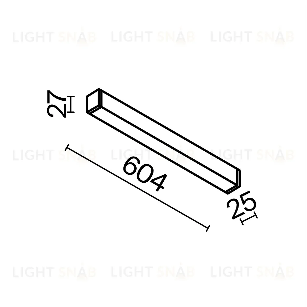 Трековый магнитный светильник Maytoni Technical Basis Radity TR080-4-20WTW-B TR080-4-20WTW-B