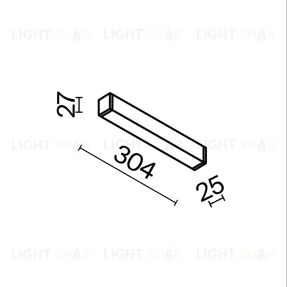 Трековый магнитный светильник Maytoni Technical Basis Radity TR080-4-10WTW-W TR080-4-10WTW-W