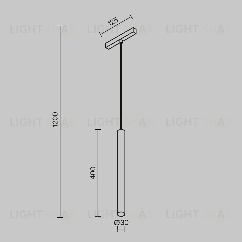 Трековый магнитный светильник Maytoni Technical Focus Led Radity TR257-4-7WTW-M-W TR257-4-7WTW-M-W