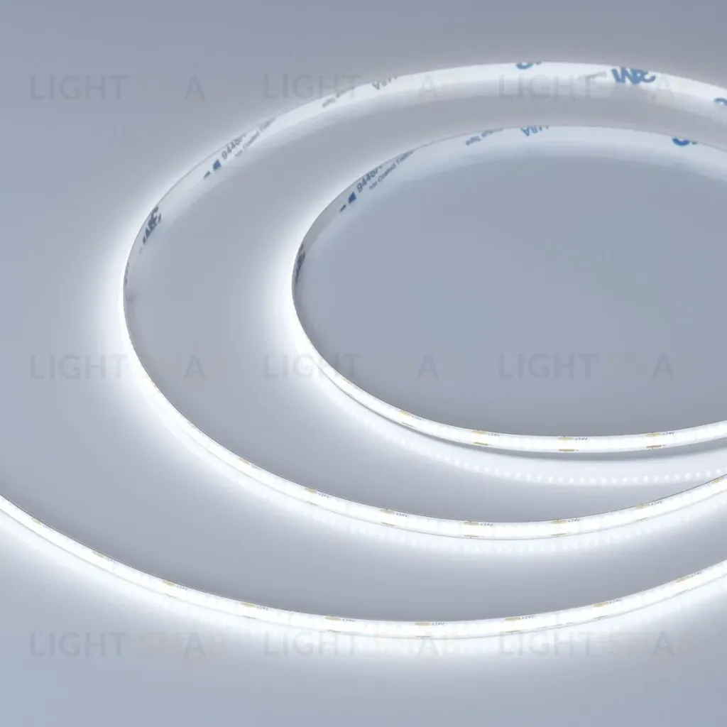 Светодиодная лента Arlight COB-X400-5mm 24V White6000 (7.2 W/m, IP20, 5m) 041695(1) 041695(1)