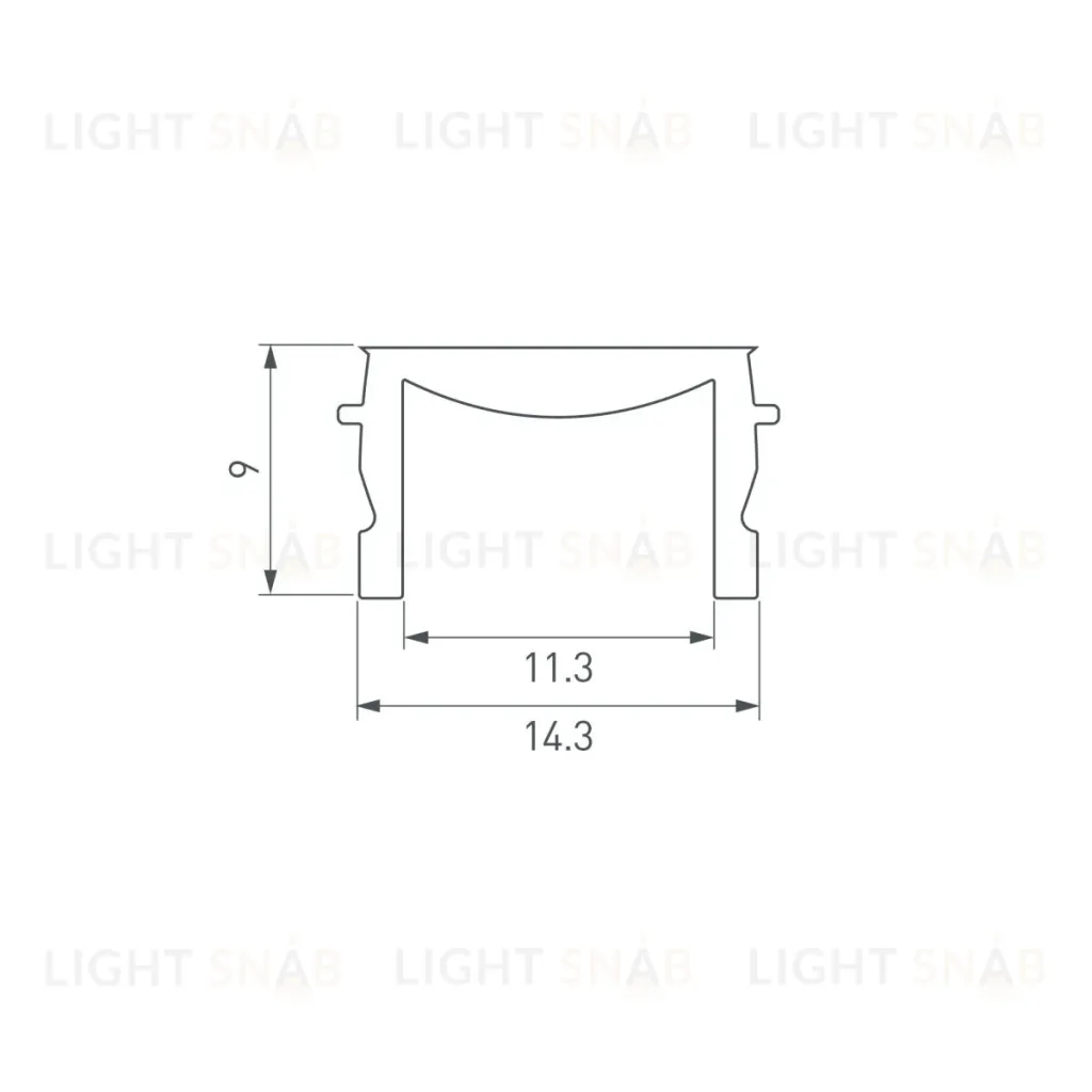 Экран матовый Arlight HR-M-IP65-3000 (Пластик) 065929 065929
