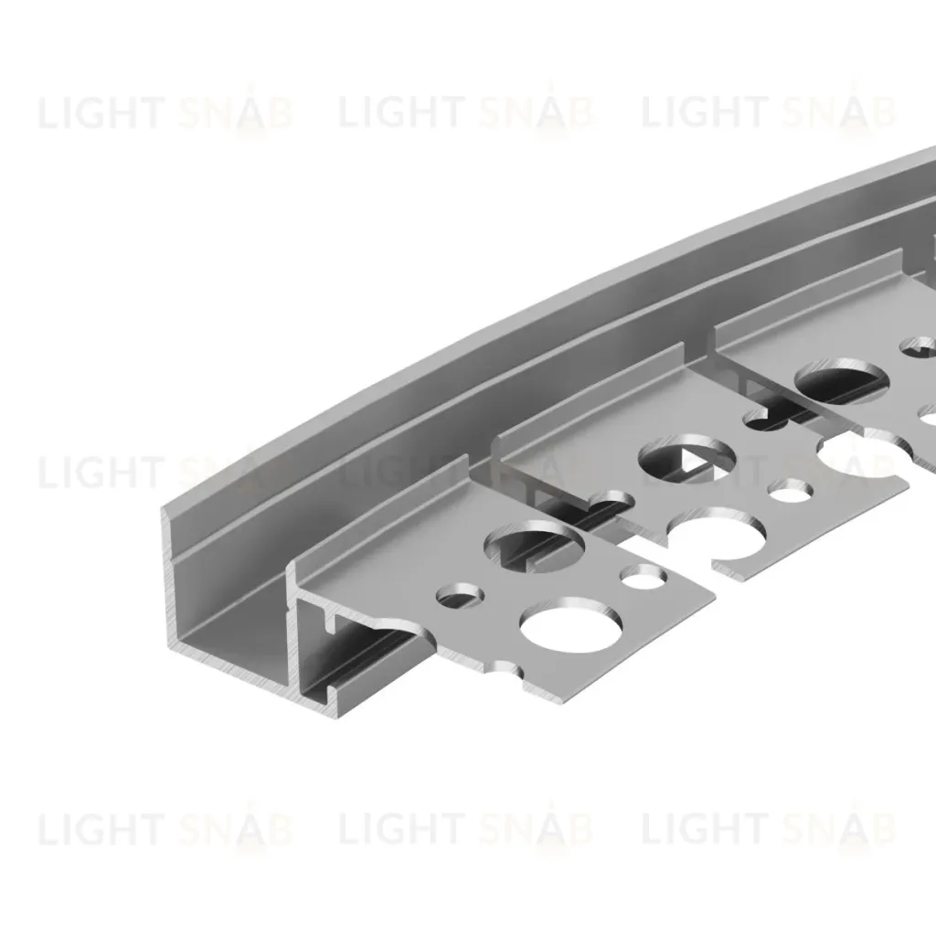 Профиль Arlight FANTOM-BENT-W12-SIDE-EDGE-2000 ANOD (Алюминий) 057315 057315