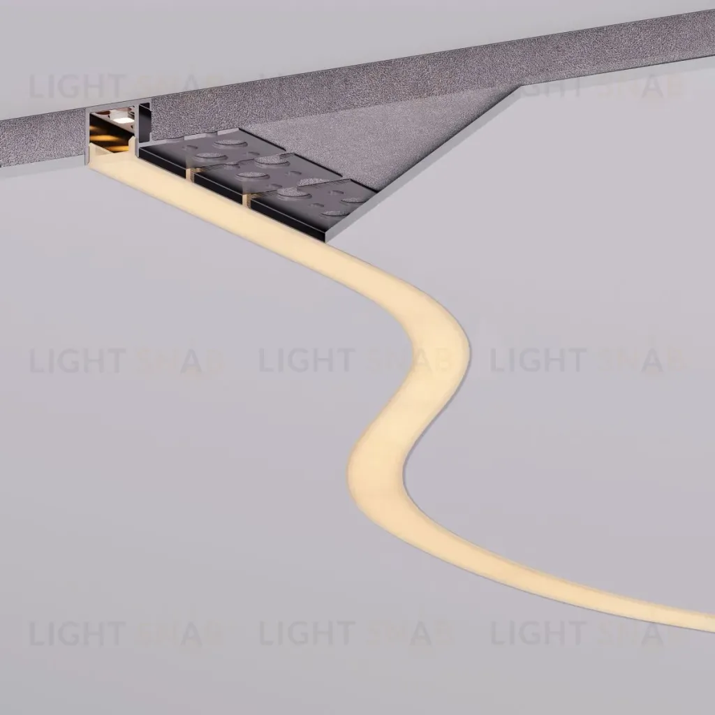 Профиль Arlight FANTOM-BENT-W12-SIDE-EDGE-2000 ANOD (Алюминий) 057315 057315