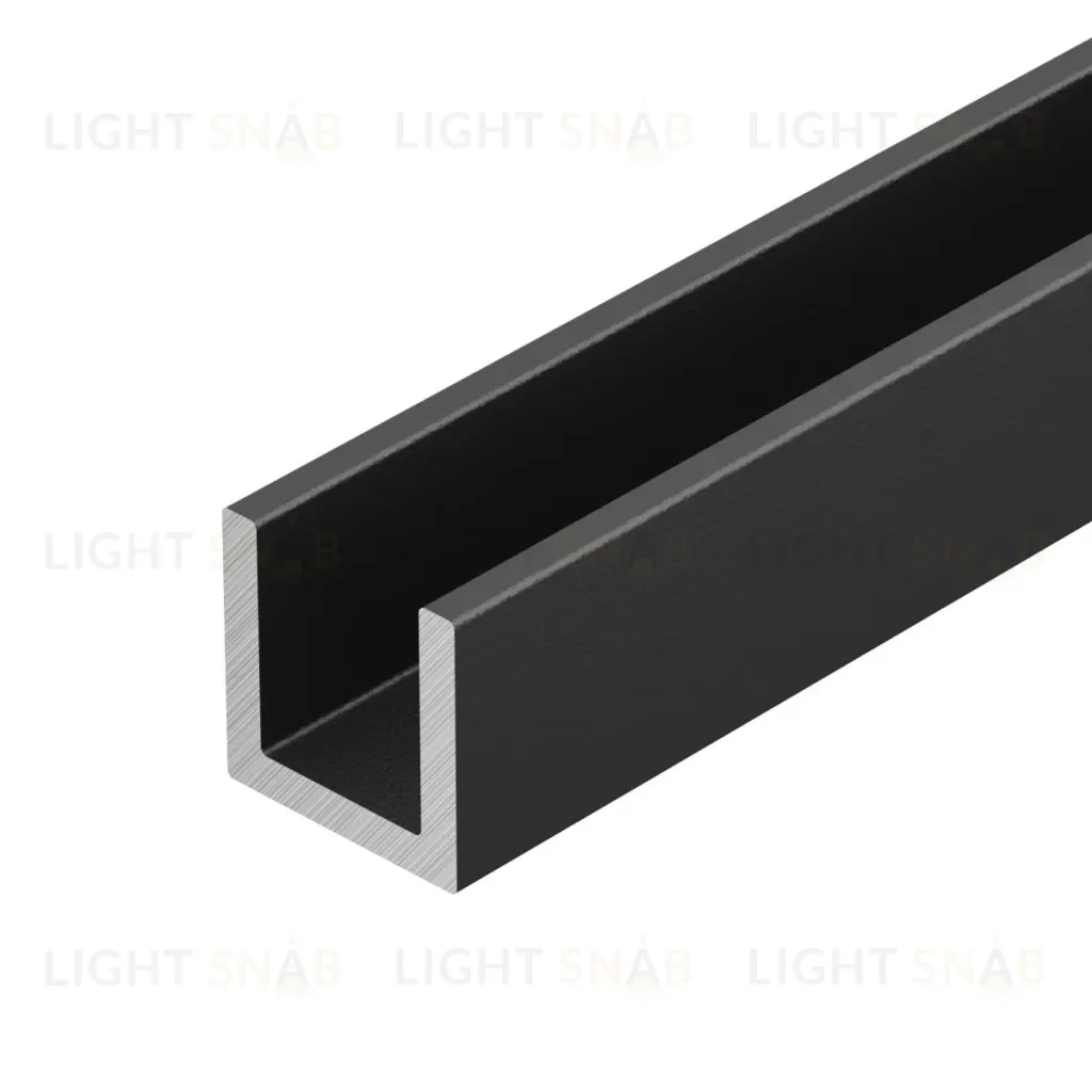 Профиль Arlight П-образный TECH-1010-3000 BLACK (Алюминий) 063113 063113