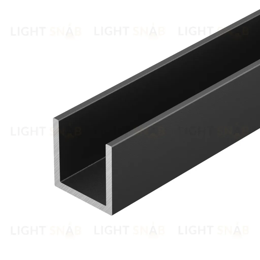 Профиль Arlight П-образный TECH-1515-3000 BLACK (Алюминий) 063116 063116