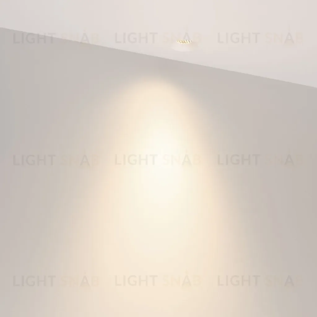 Светильник безрамочный Arlight DL-INTRAL-R39-6W Day4000 (Белый RAL9003, 50 deg, 230V) (IP20 Металл) 064945 064945