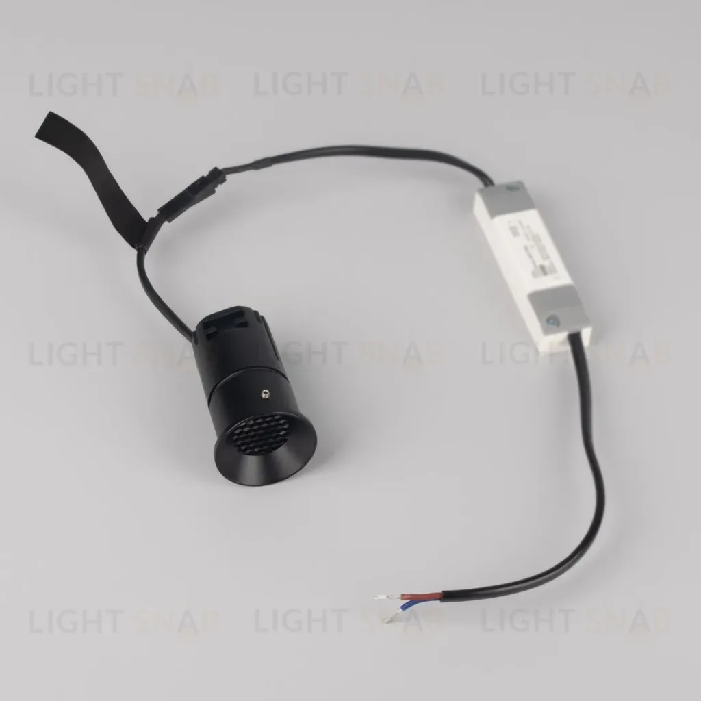 Светильник безрамочный Arlight DL-INTRAL-R39-6W Day4000 (Черный RAL9005, 36 deg, 230V) (IP20 Металл) 064939 064939
