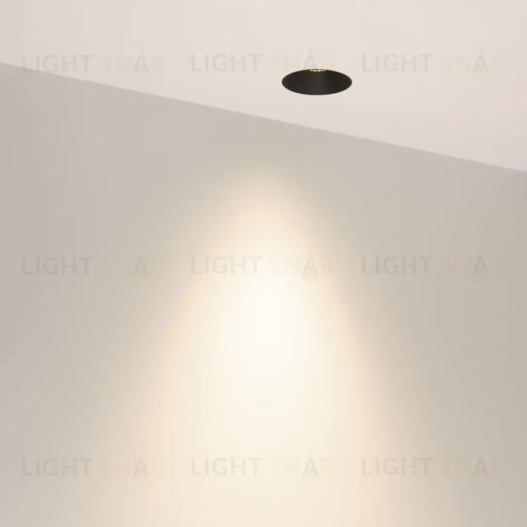 Светильник безрамочный Arlight DL-INTRAL-R63-8W Day4000 (Черный RAL9005, 36 deg, 230V) (IP20 Металл) 064930 064930