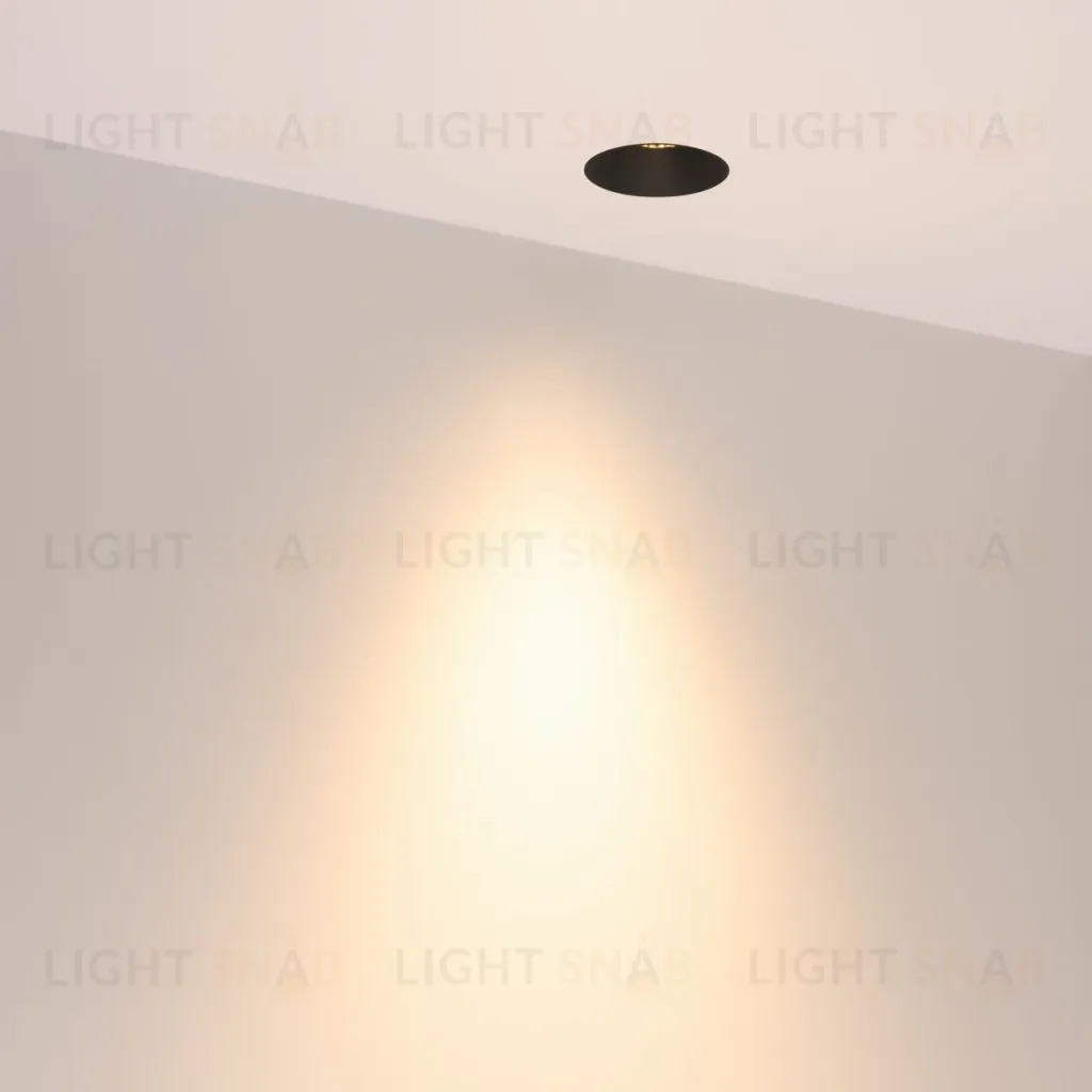 Светильник безрамочный Arlight DL-INTRAL-R63-8W Warm3000 (Черный RAL9005, 50 deg, 230V) (IP20 Металл) 064932 064932