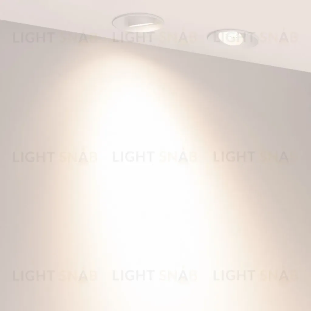 Светильник безрамочный Arlight DL-ROTARA-R63-6W Day4000 (Белый RAL9003, 36 deg, 230V) (IP20 Металл) 064948 064948