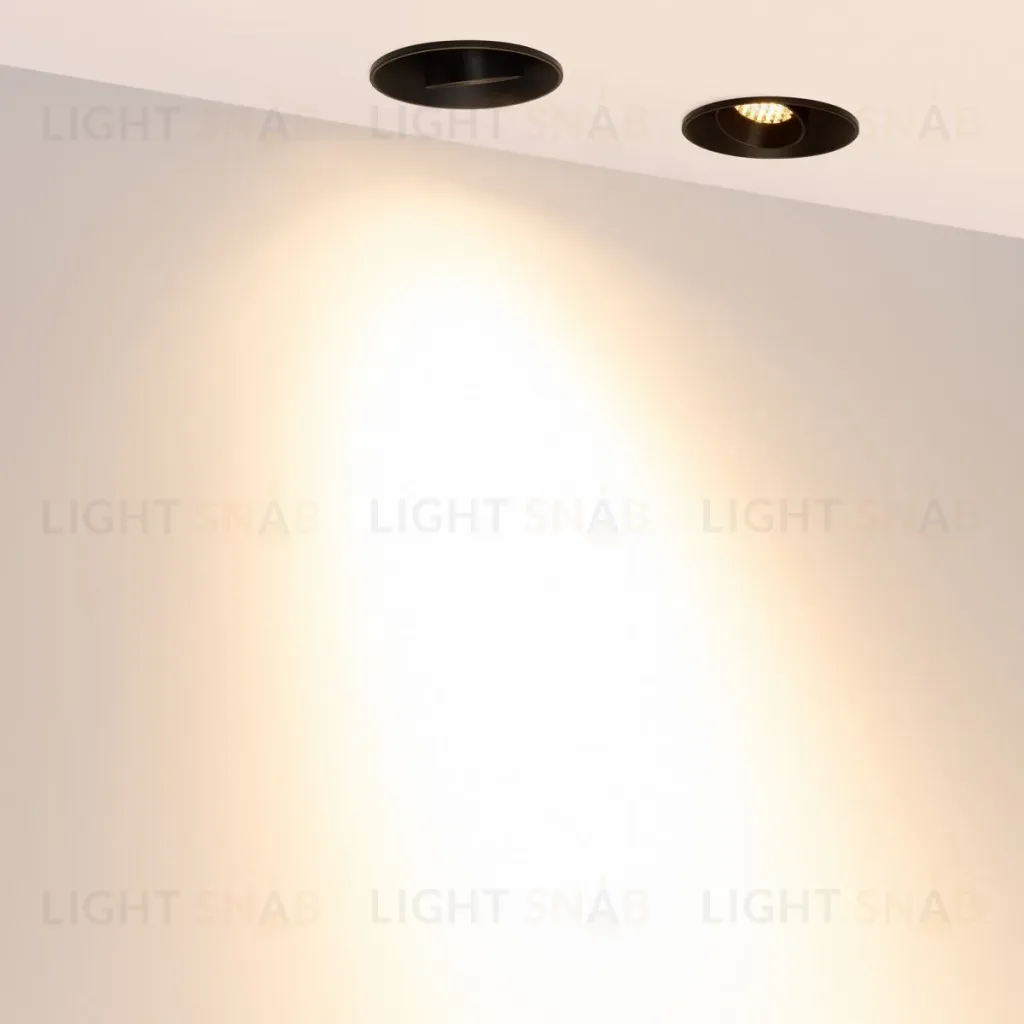 Светильник безрамочный Arlight DL-ROTARA-R63-6W Warm3000 (Черный RAL9005, 36 deg, 230V) (IP20 Металл) 064950 064950