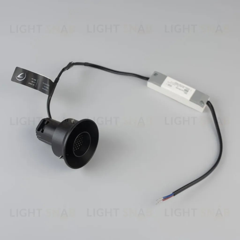 Светильник безрамочный Arlight DL-ROTARA-R63-6W Warm3000 (Черный RAL9005, 36 deg, 230V) (IP20 Металл) 064950 064950