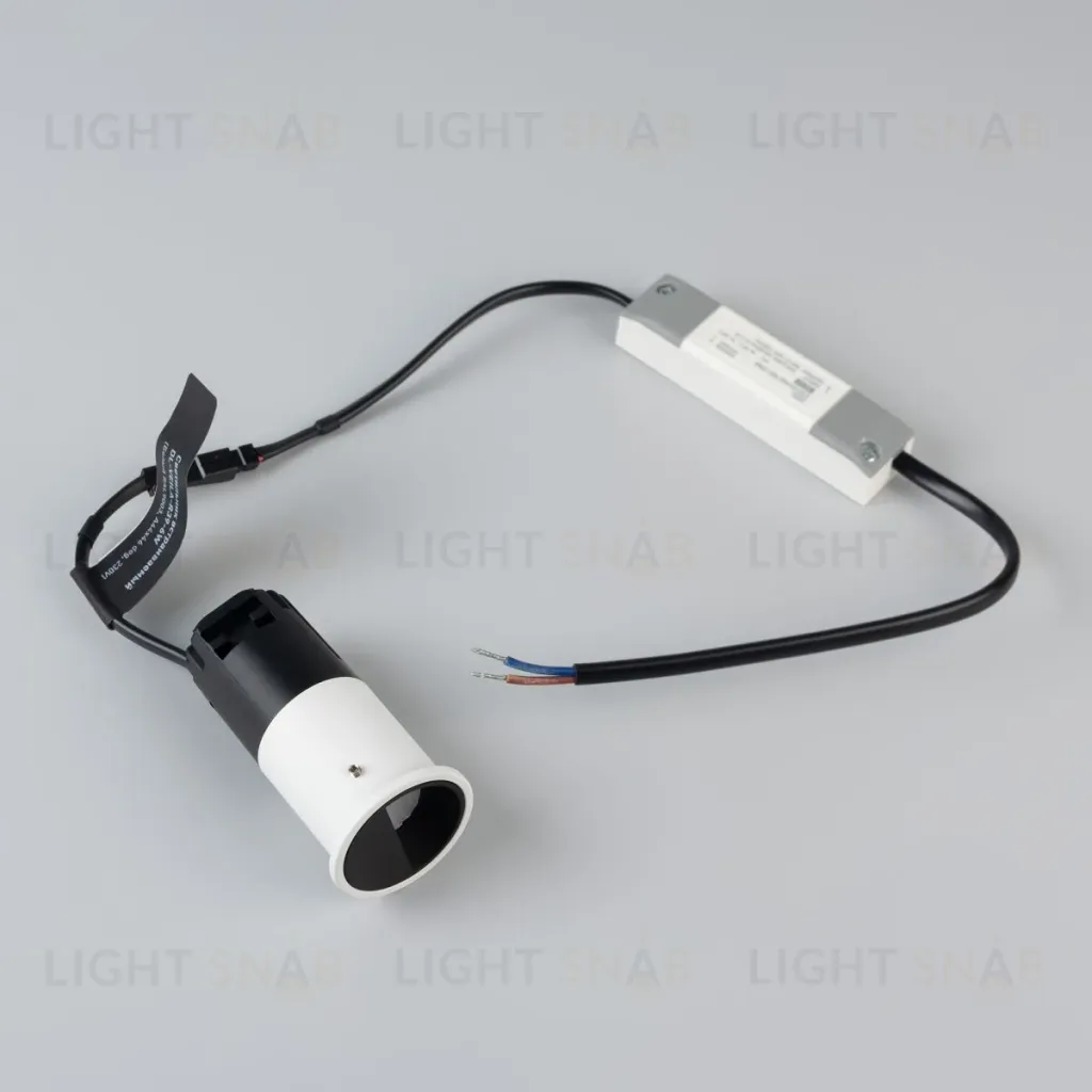 Встраиваемый светильник Arlight DL-VEILA-R39-6W Day4000 (Белый RAL9003, A44x46 deg, 230V) (IP20 Металл) 064955 064955